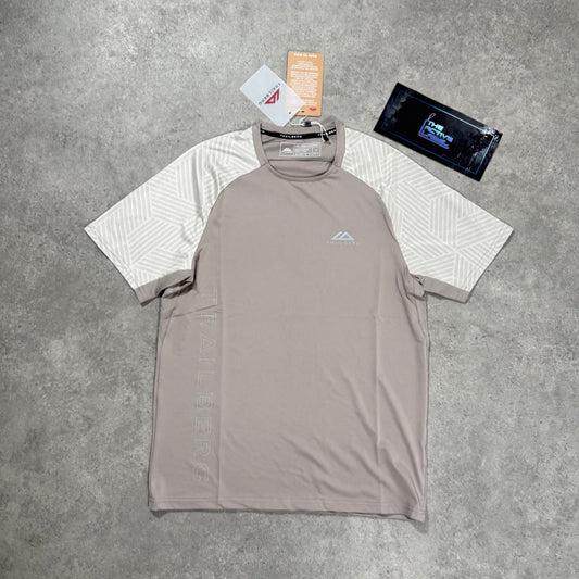 TRAILBERG AXIS JACQUARD TEE (BEIGE)