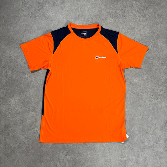 BERGHAUS WAYSIDE TECH 3.0 T SHIRT (ORANGE)
