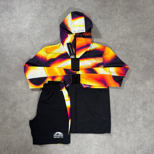 MONTERRAIN ECLIPSE JACKET SHORT SET (ORANGE/YELLOW)