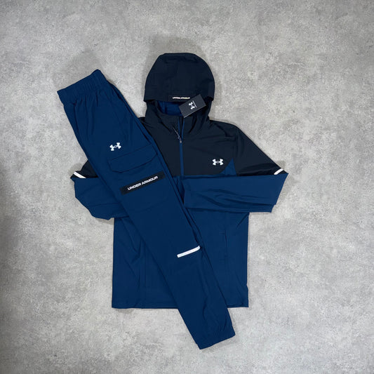 UNDER ARMOUR TECH UTILITY TRACKSUIT (NAVY/BLACK)
