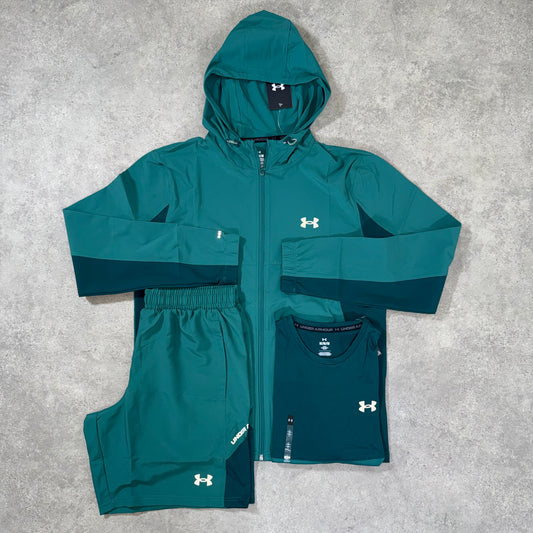 UNDER ARMOUR HYBRID TRI-SET (GREEN)