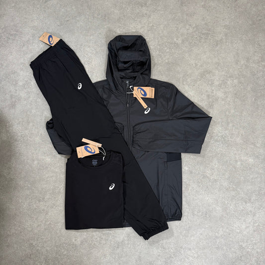 ASICS CORE WOVEN 3 PIECE (BLACK)