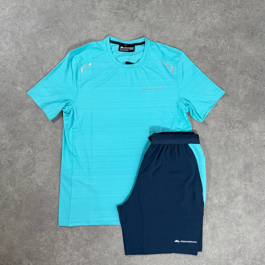 MONTERRAIN LYDER 3.0 SHORT SET (BLUE)