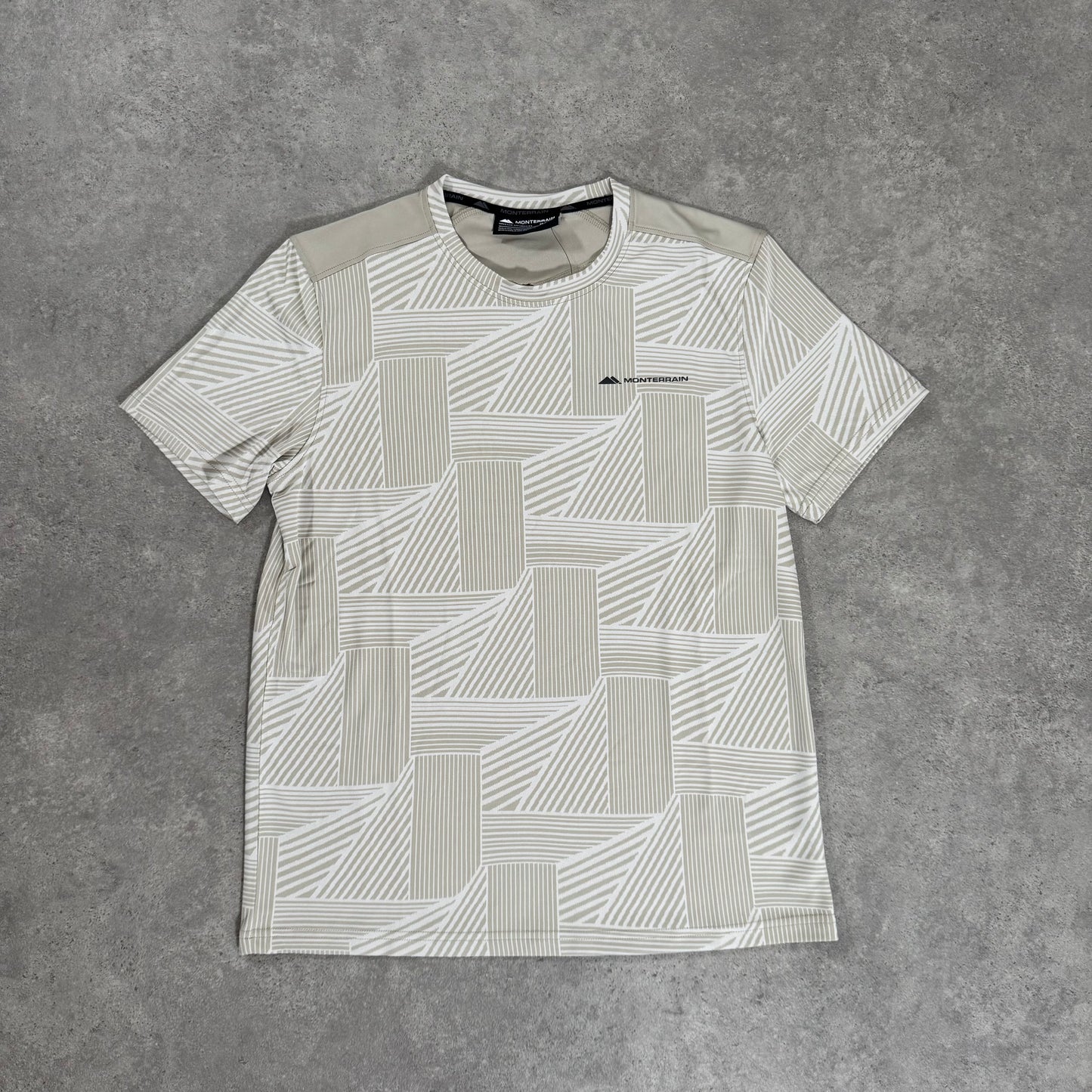 MONTERRAIN THEORY JACQUARD T-SHIRT (SILVER BIRCH)