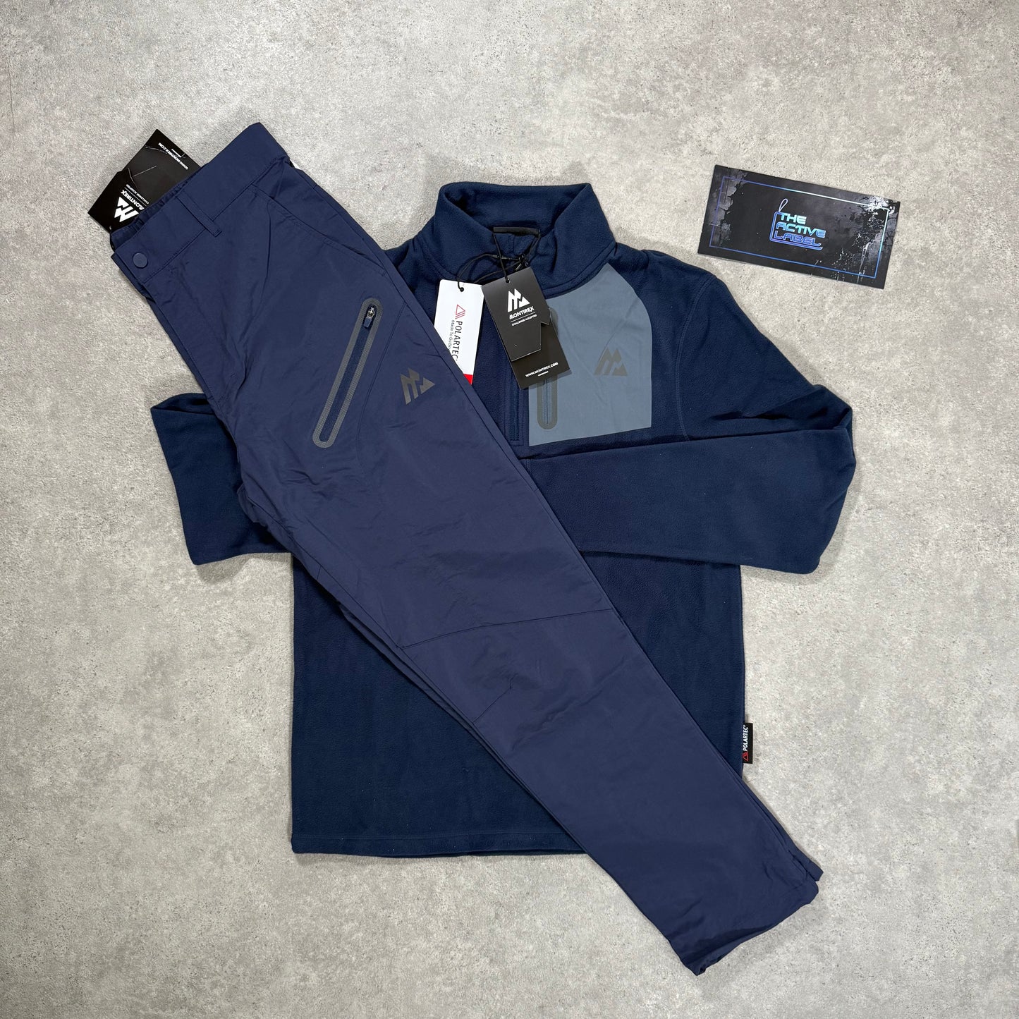 MONTIREX ASCENT POLARTEC FLEECE TRACKSUIT (BLUE)