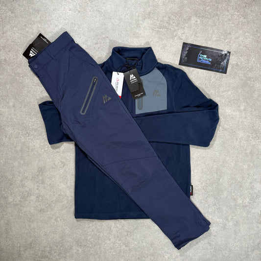 MONTIREX ASCENT POLARTEC FLEECE TRACKSUIT (BLUE)