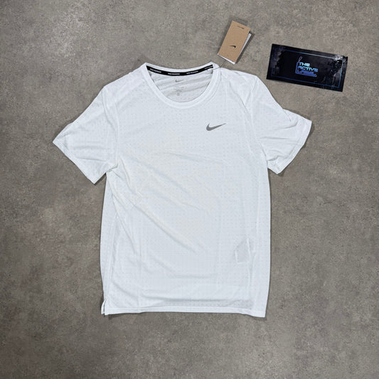 NIKE MILER BREATHE T-SHIRT (WHITE)