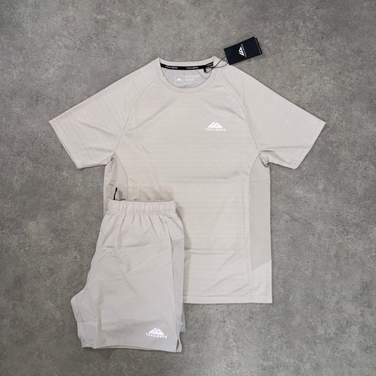 TRAILBERG CLOUD SHORT SET (STONE)
