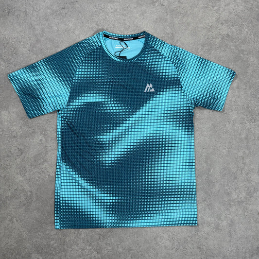 MONTIREX PEAK ALL OVER PRINT T-SHIRT (BLUE)