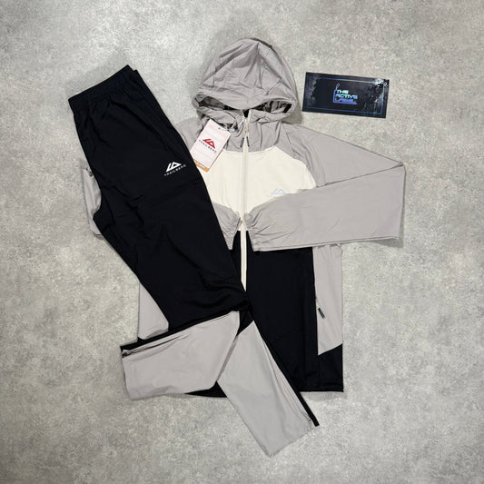 TRAILBERG FOCUS TRACKSUIT (BEIGE/BLACK)