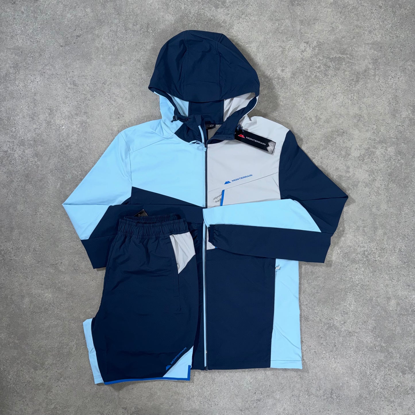 MONTERRAIN MAGNITUDE SHORT SET (BLUE/NAVY)