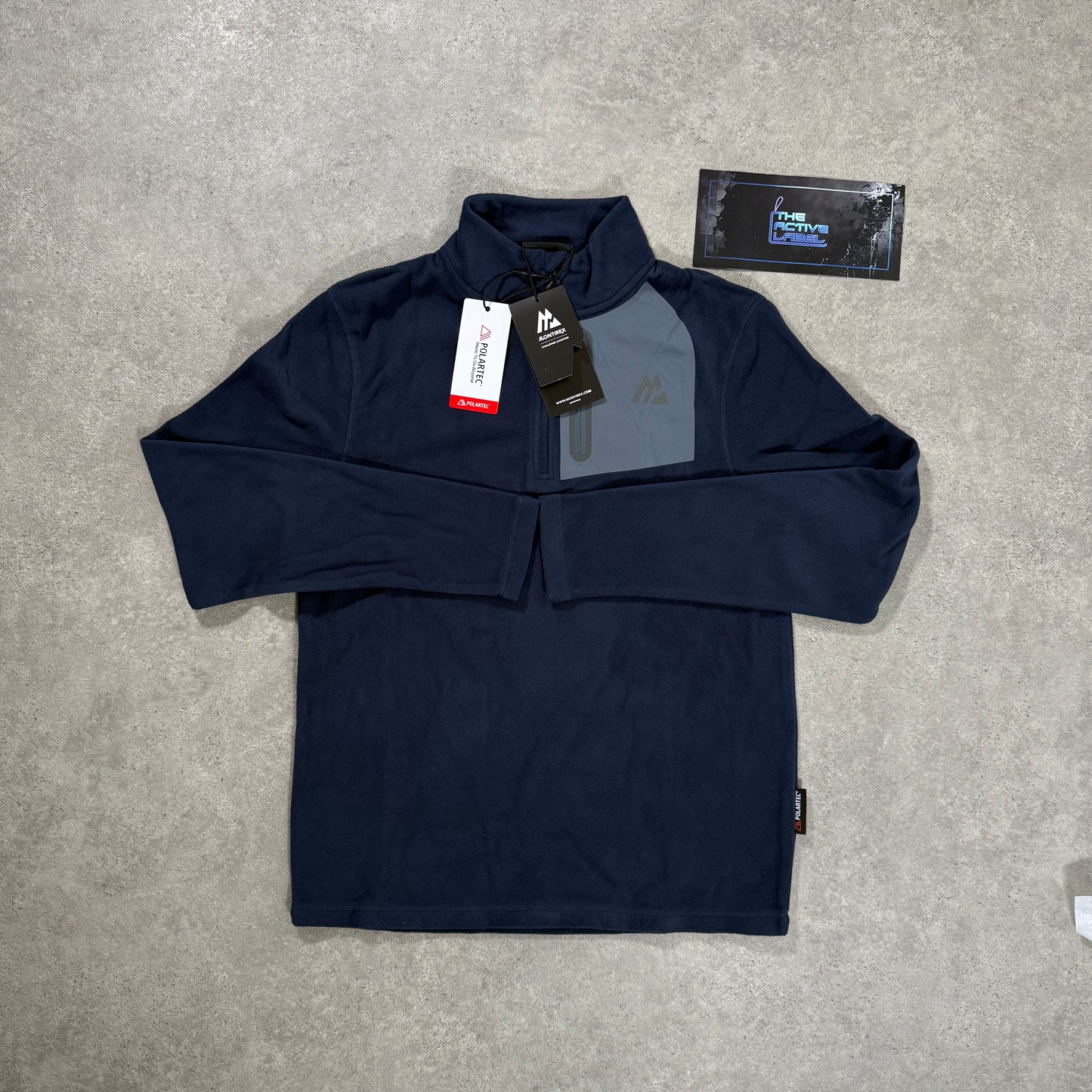 MONTIREX ASCENT POLARTEC FLEECE (BLUE)