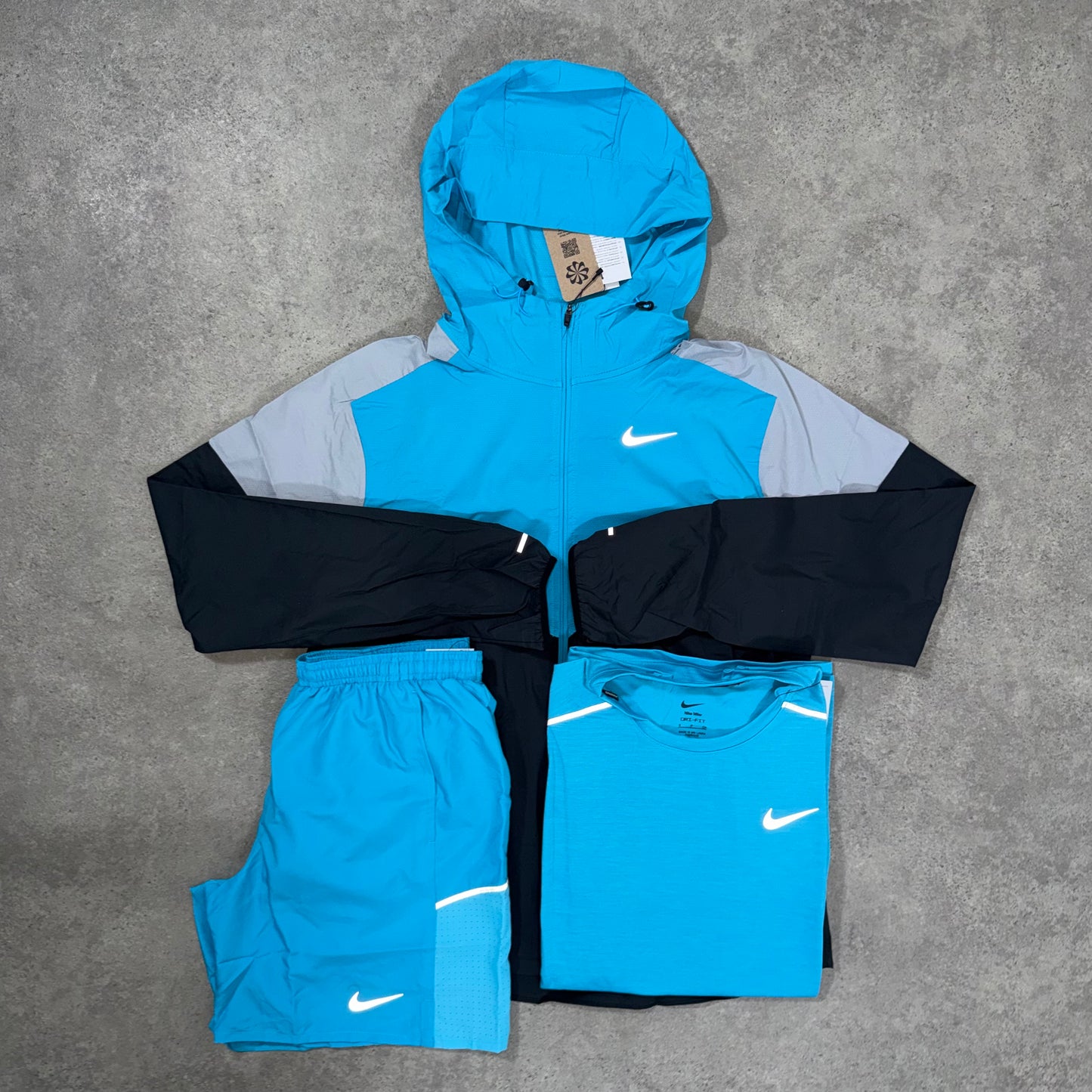 NIKE RUN REPEL TRI-SET (BLUE/GREY/BLACK)