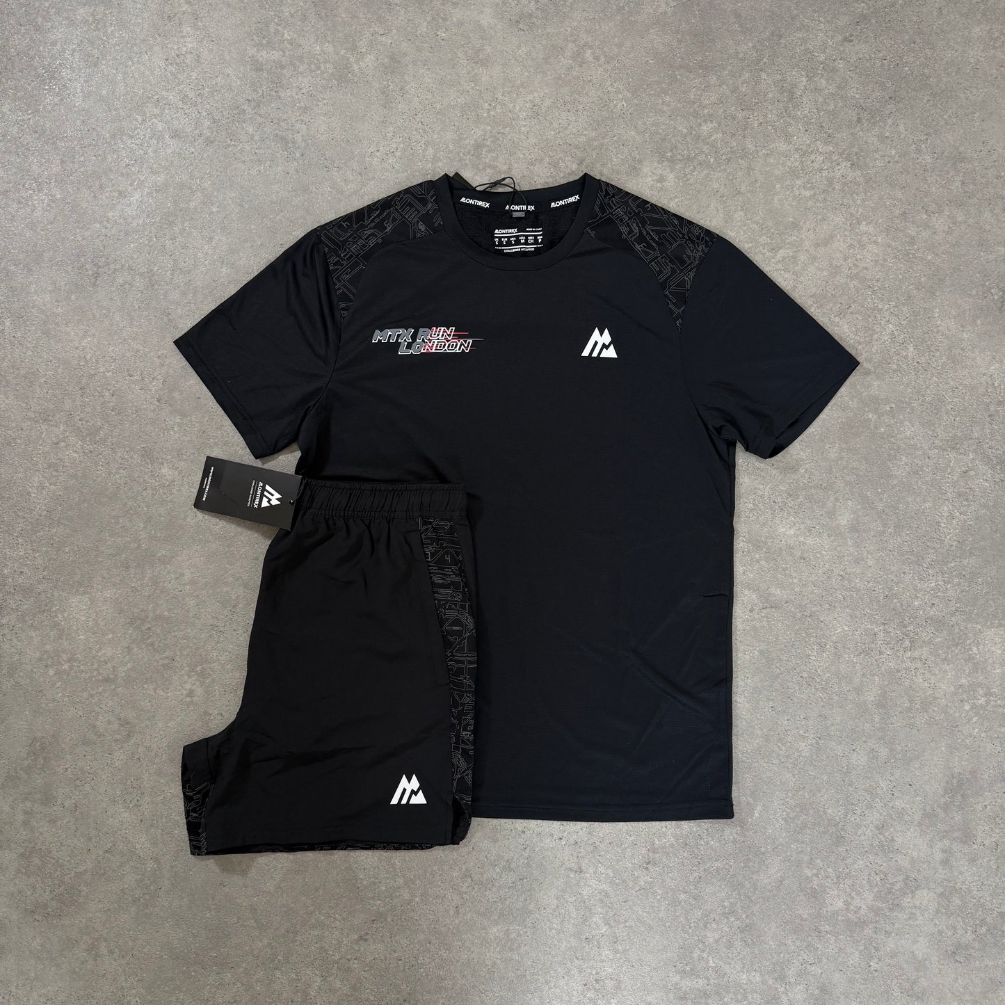 MONTIREX RUN CITY LDN SET (BLACK)