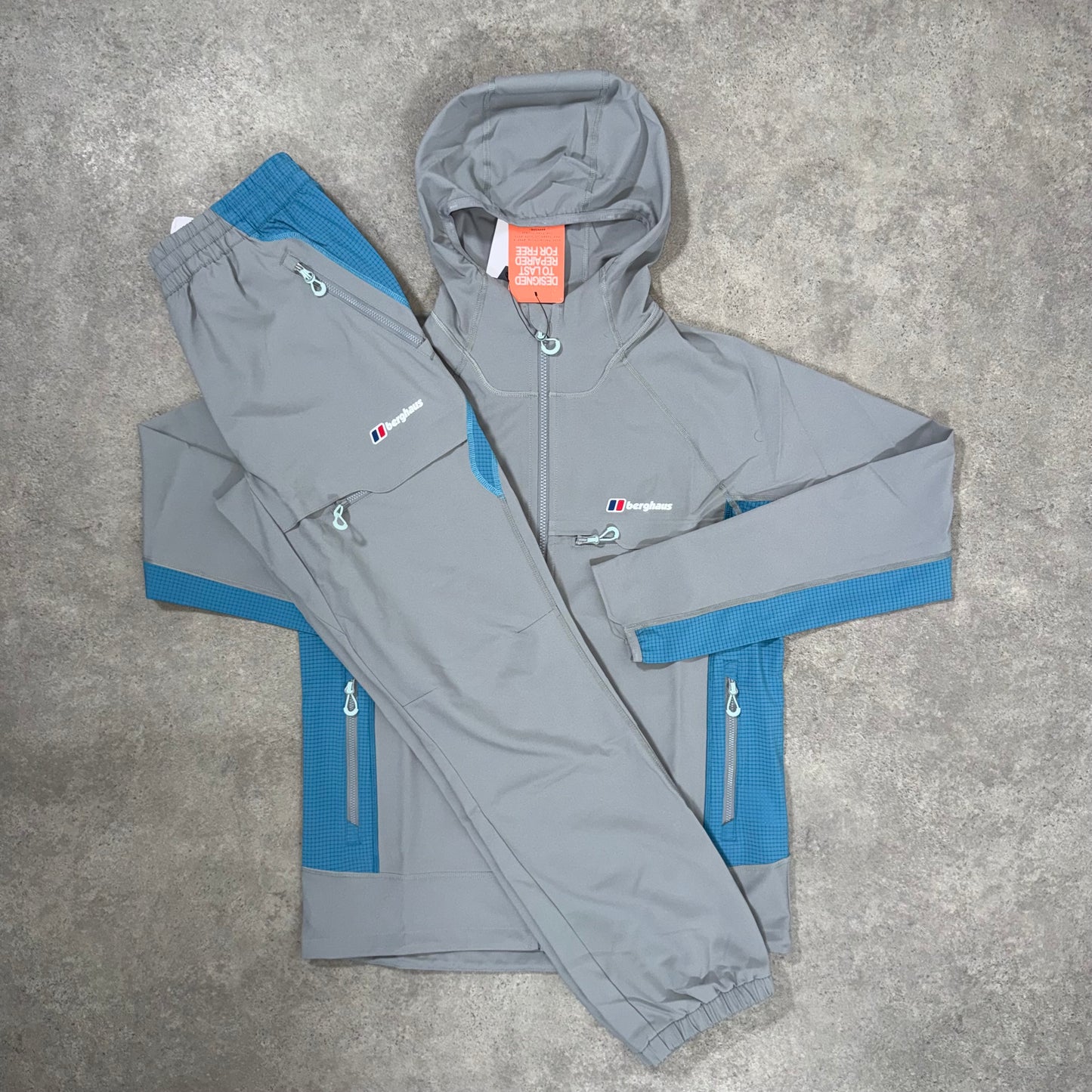 BERGHAUS WAVERTREE TRACKSUIT (GREY/BLUE)
