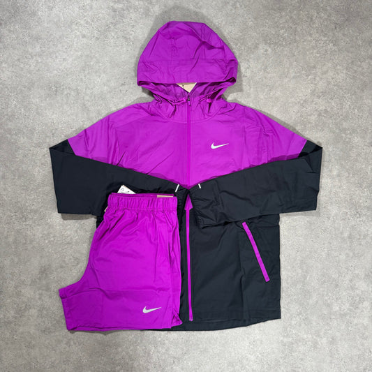 NIKE REPEL UV SHORT SET (GRAPE PURPLE)