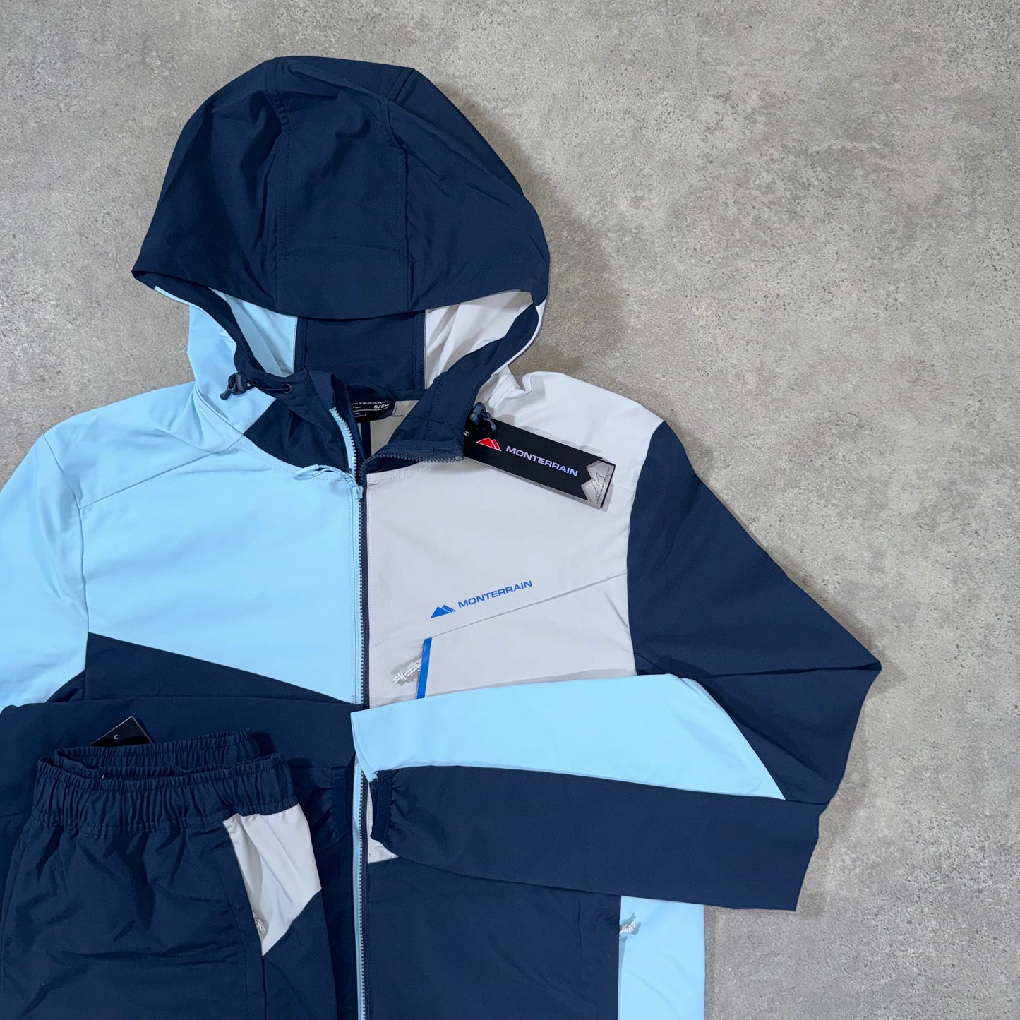 MONTERRAIN MAGNITUDE SHORT SET (BLUE/NAVY)