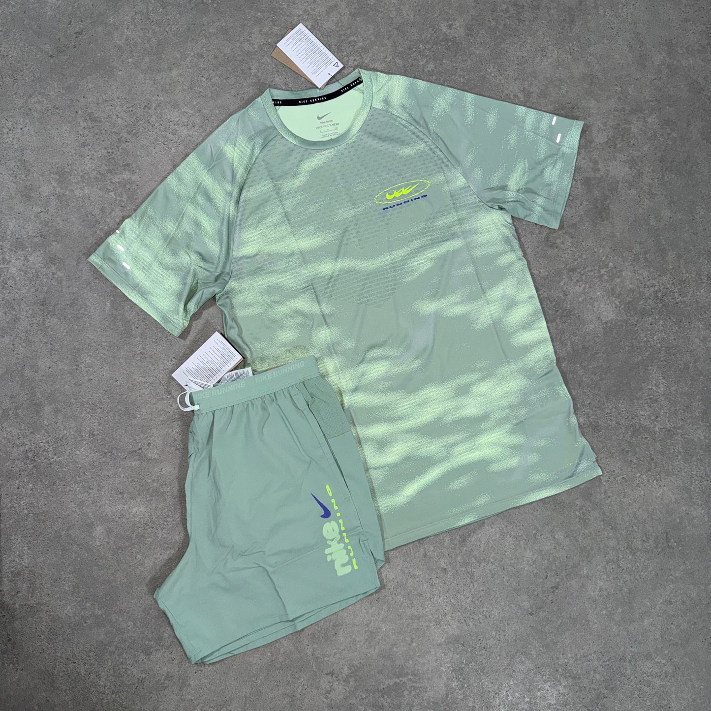 NIKE PINNACLE SHORT SET (GREEN)