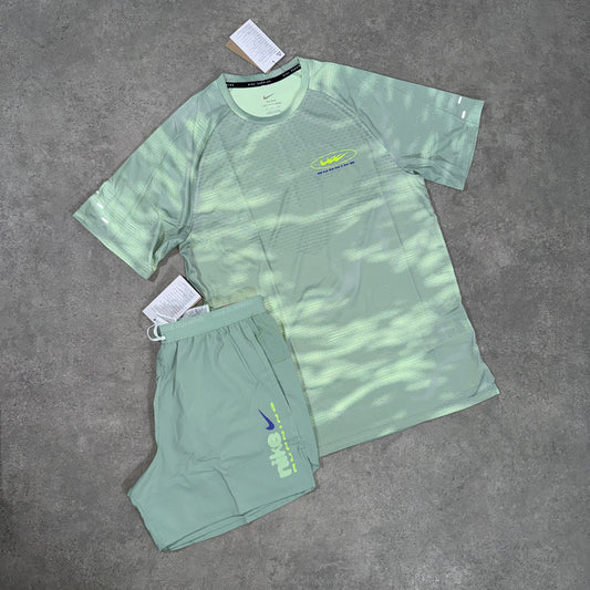 NIKE PINNACLE SHORT SET (GREEN)