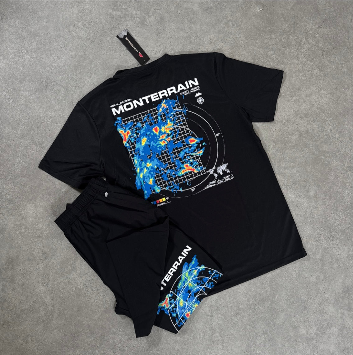 MONTERRAIN FORECAST SHORT SET (BLUE/BLACK)