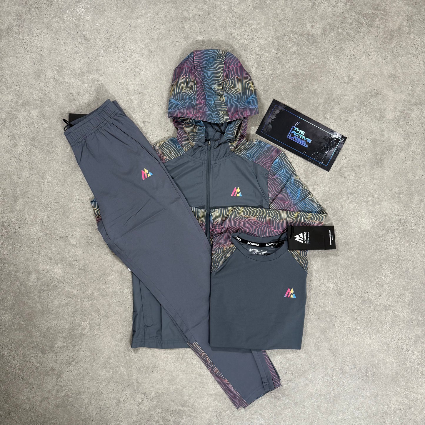 MONTIREX JUNIORS ENERGY TRACKSUIT (SLATE GREY)