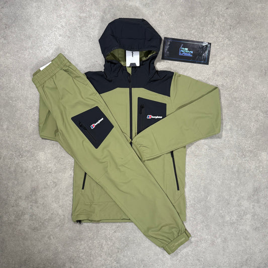 BERGHAUS INTERVALE TRACKSUIT (GREEN/BLACK)