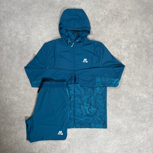 MONTIREX GEO M JACKET SHORT SET (BLUE)