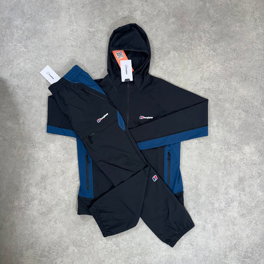 BERGHAUS WAVERTREE TRACKSUIT (BLACK/BLUE)