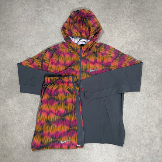 NIKE FESTIVAL JACKET SHORT SET (SUN DIAL)