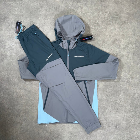 MONTERRAIN VAULT TRACKSUIT (GREY/BLUE)