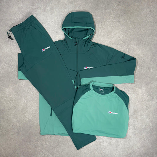 BERGHAUS TRACKSUIT/T-SHIRT (GREEN)