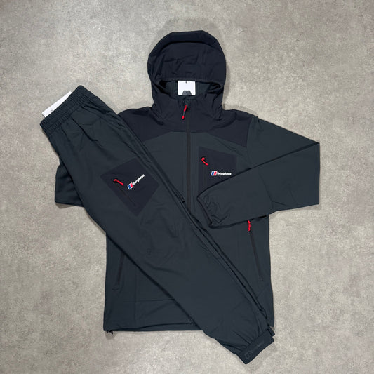 BERGHAUS INTERVALE TRACKSUIT (BLACK/RED)