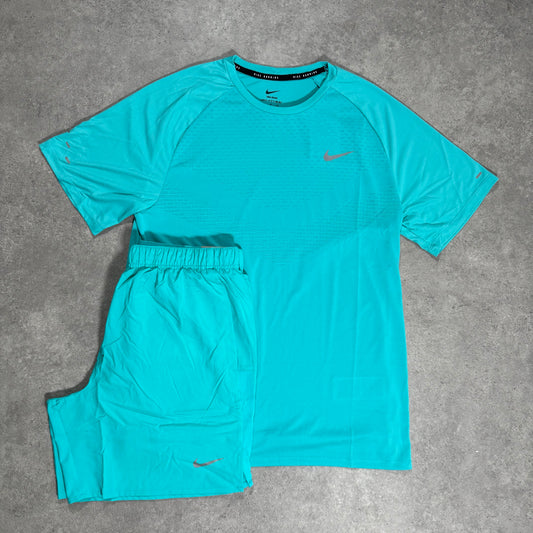 NIKE STRIDE SHORT SET (DUSTY CACTUS)