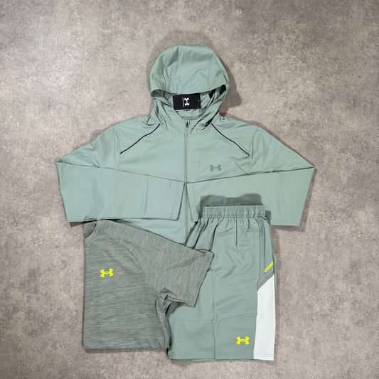UNDER ARMOUR TECH UTILITY TRI-SET (GREEN)