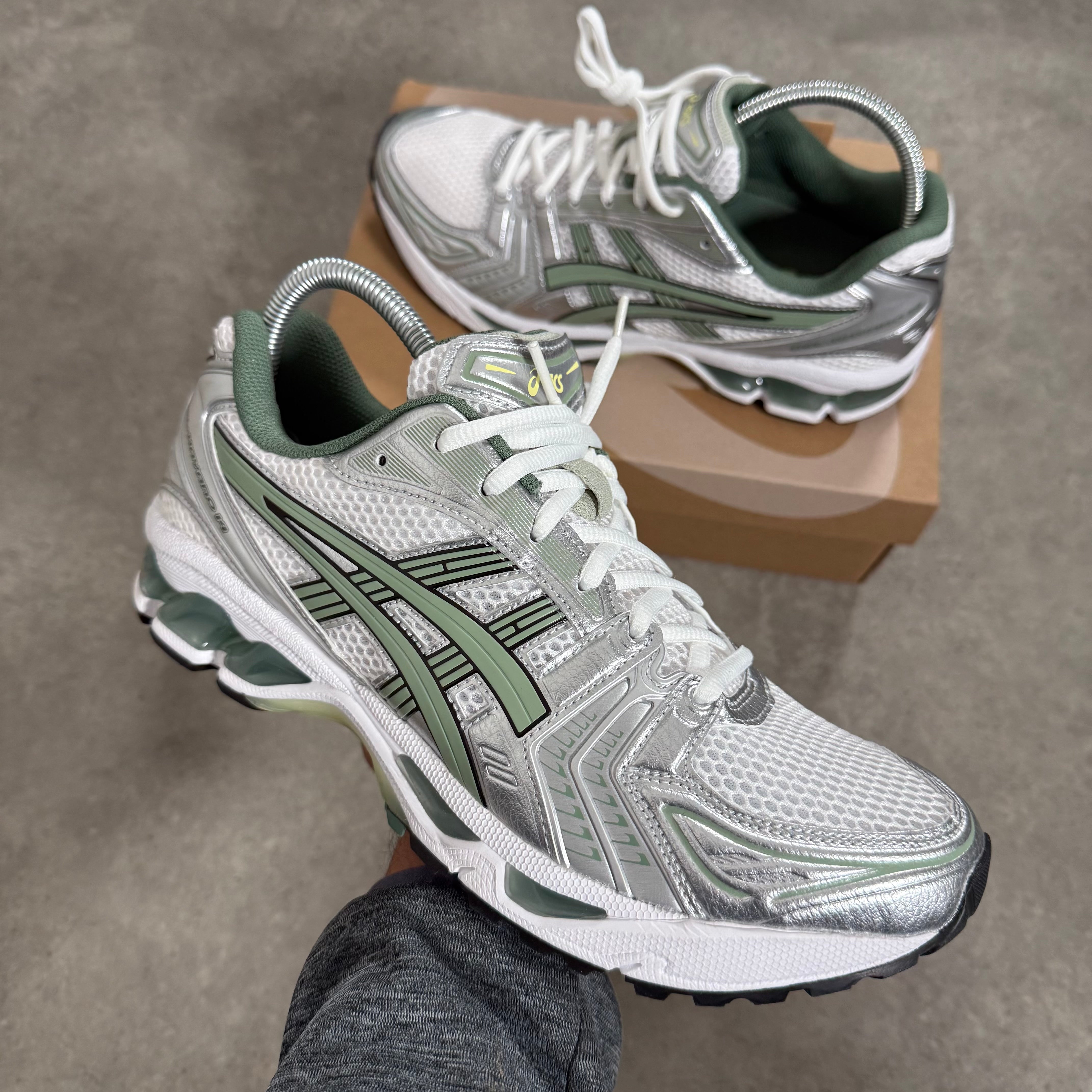 ASICS GEL-KAYANO 14 (SLATE GREEN) – The Active Label