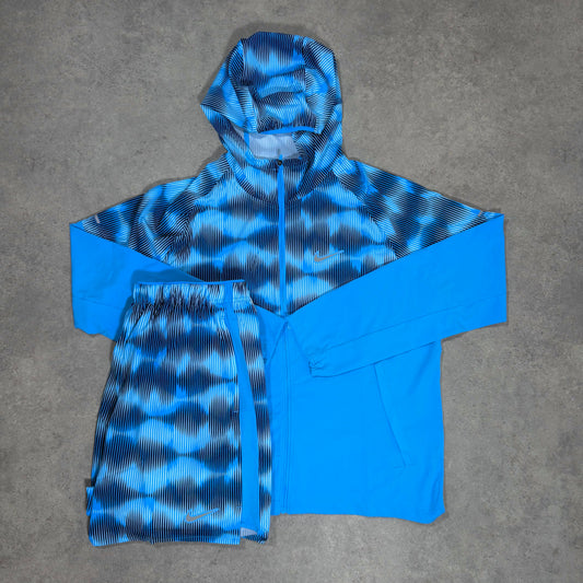 NIKE FESTIVAL JACKET SHORT SET (BLUE)